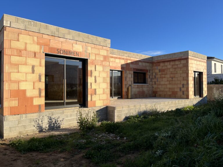 Construction de villa neuve, Manduel