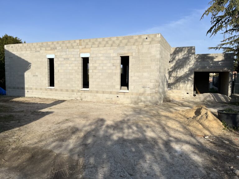 Construction de villa neuve à Caveirac
